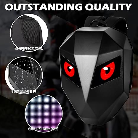 LED APP control backpack waterproof—W10