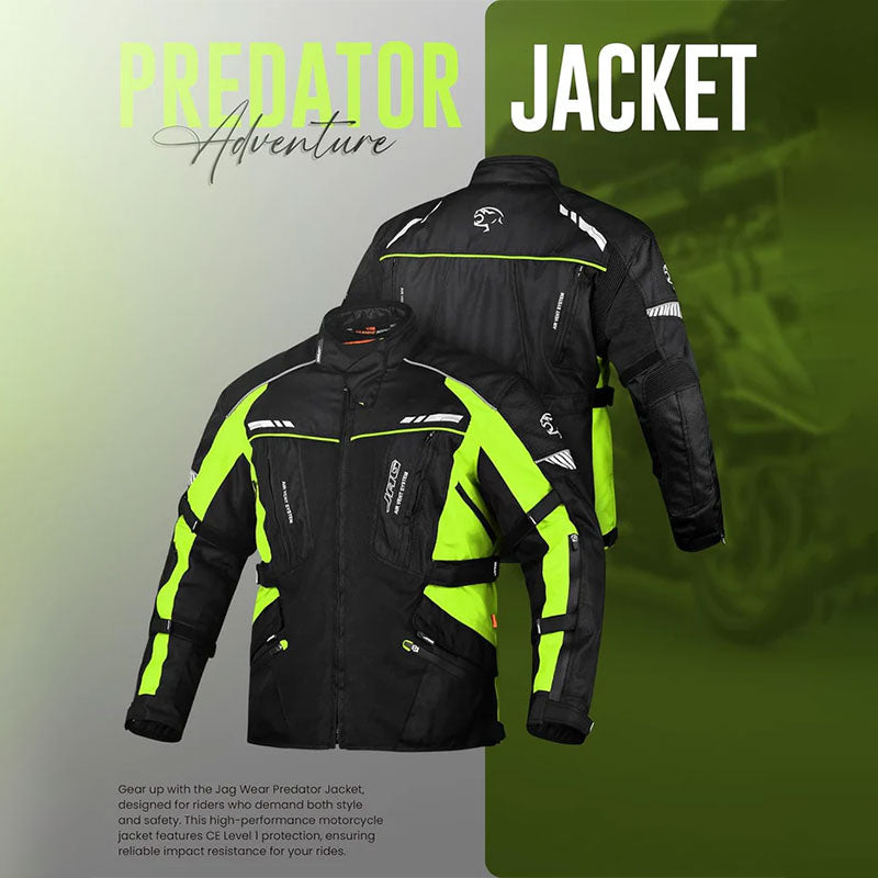 Men's Motorcycle Jacket, Dual Sport Waterproof-J28