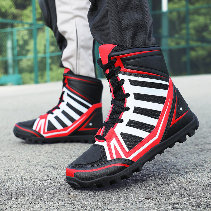 Off-road breathable and comfortable high-top cycling boots - K13