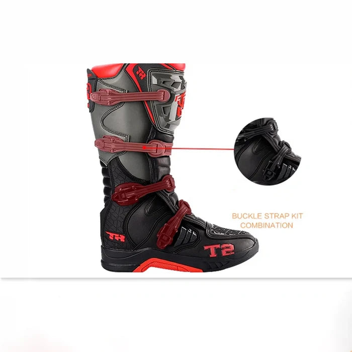 Wear-resistant and anti-fall motorcycle riding shoes-K07