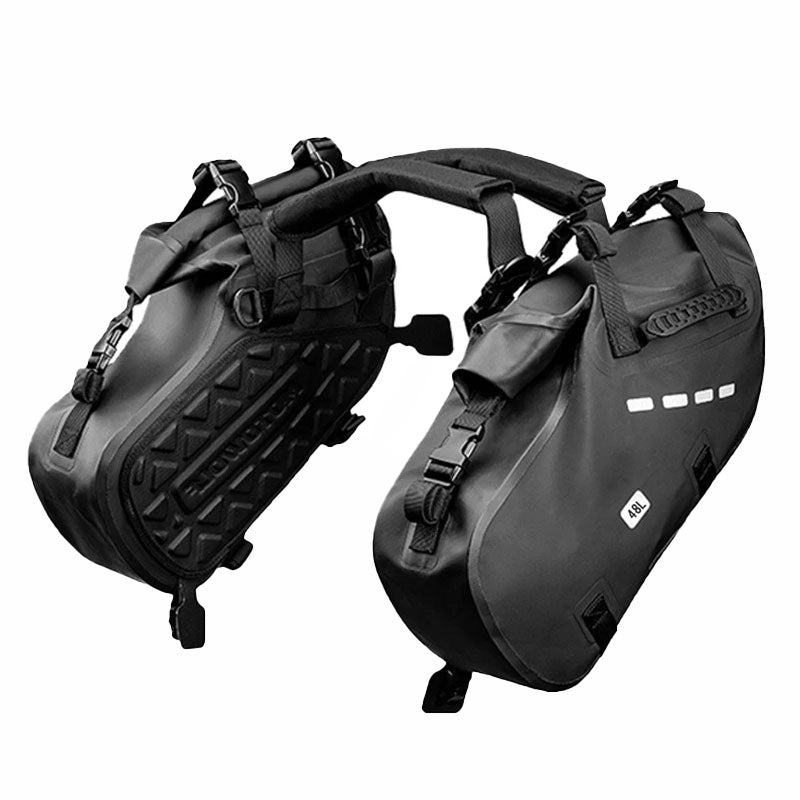 Motorcycle waterproof quick-release wear-resistant side bag-B26