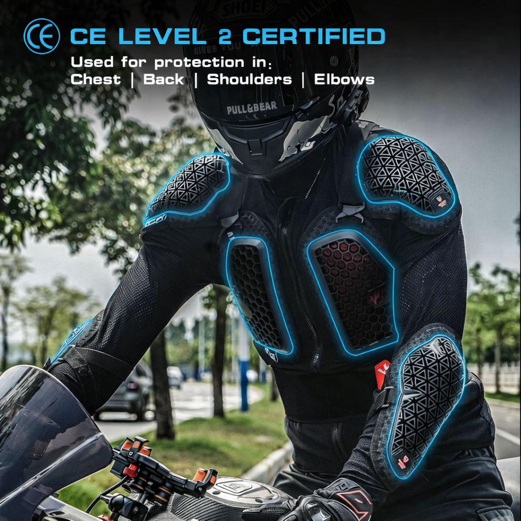 CE Level 2 Professional Spine and Chest Protection Armor – J25