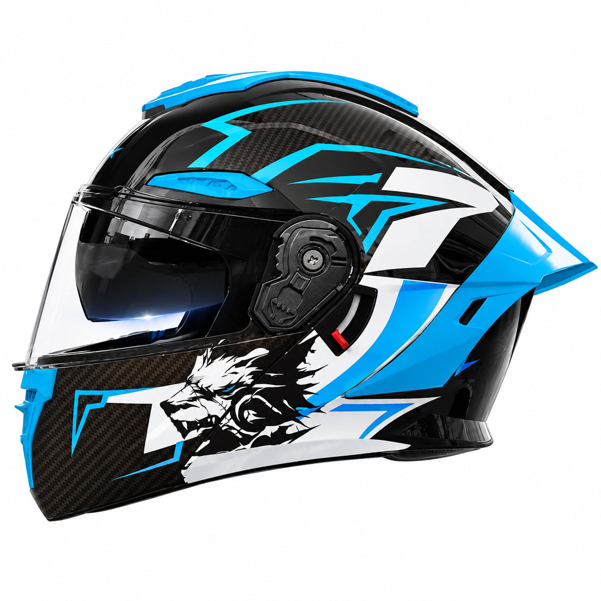 DOT-Certified Modular Motorcycle Helmet with Dual Visors (All-Season)-I287