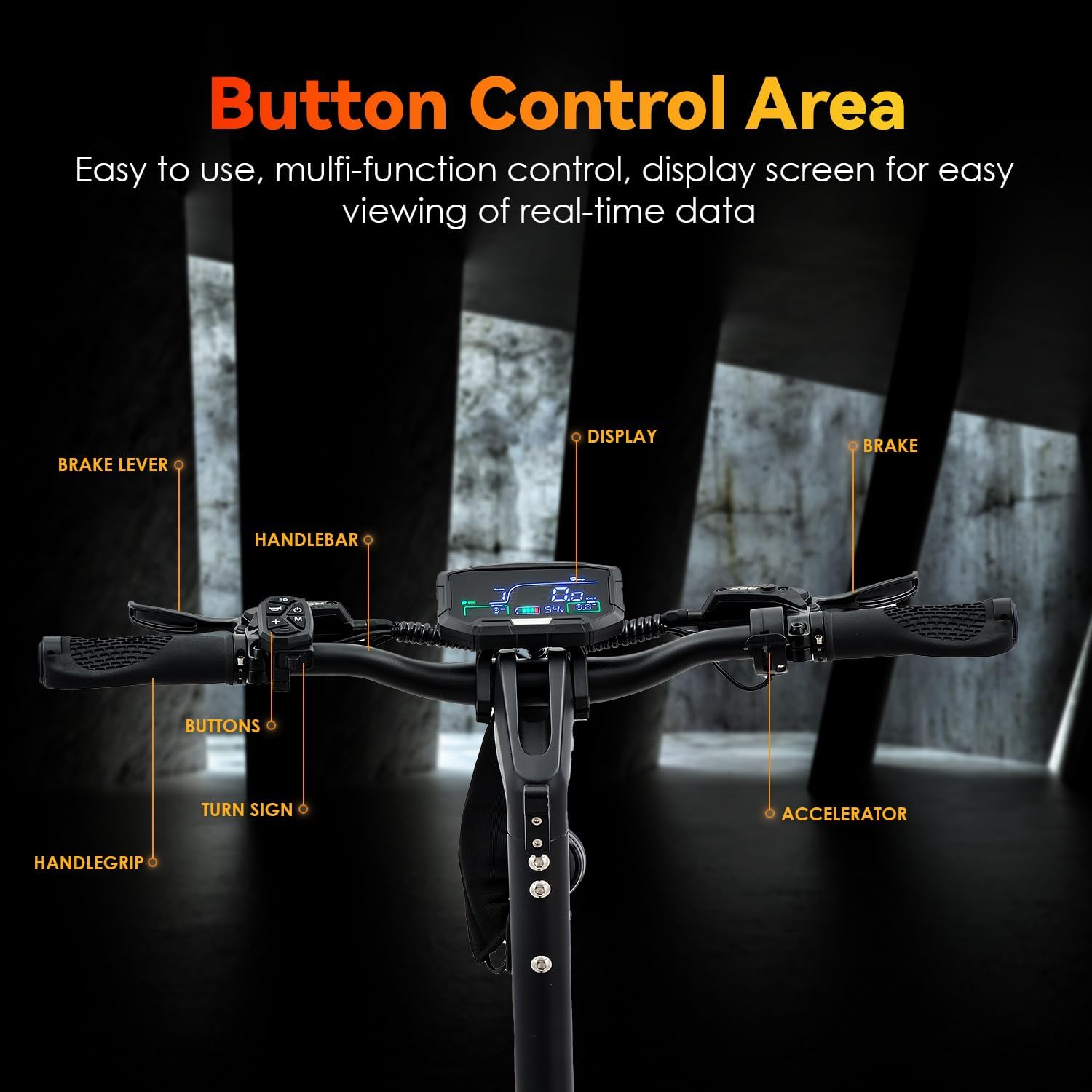 3200W Electric Scooter 23Ah 60V Battery 38 Miles Long Range - F6