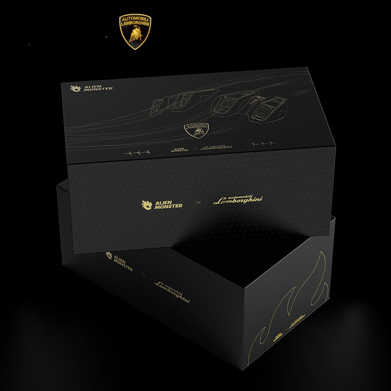 Lamborghini co-branded leather gloves-G21