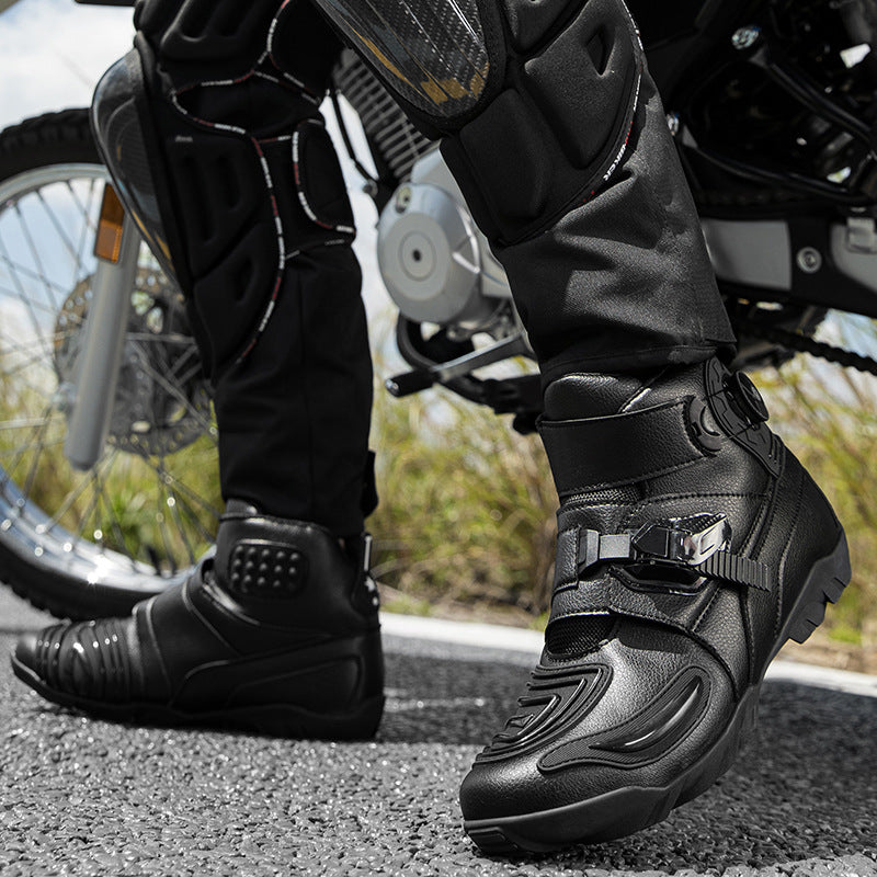 Microfiber Leather Cycling Foot Protection Shoes - K16