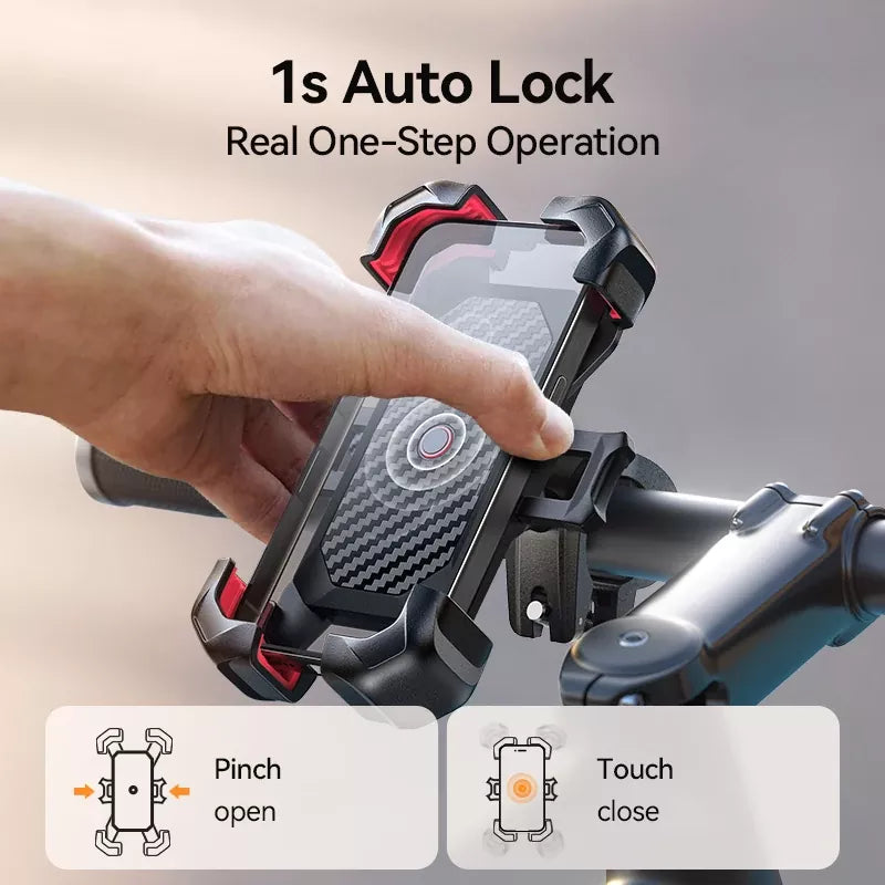 2025 Military Anti-Shake Motorcycle Bicycle Phone Holder-M1