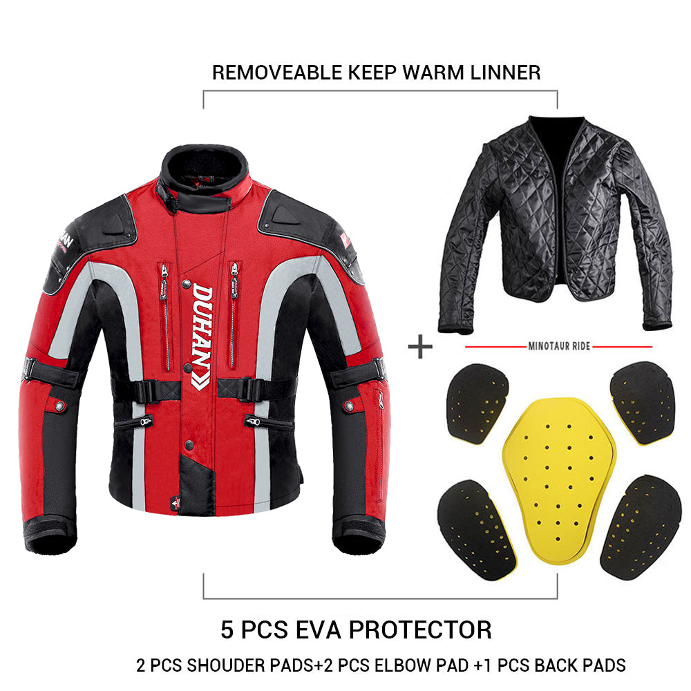 Autumn and winter cold-resistant off-road motorcycle jacket-J01