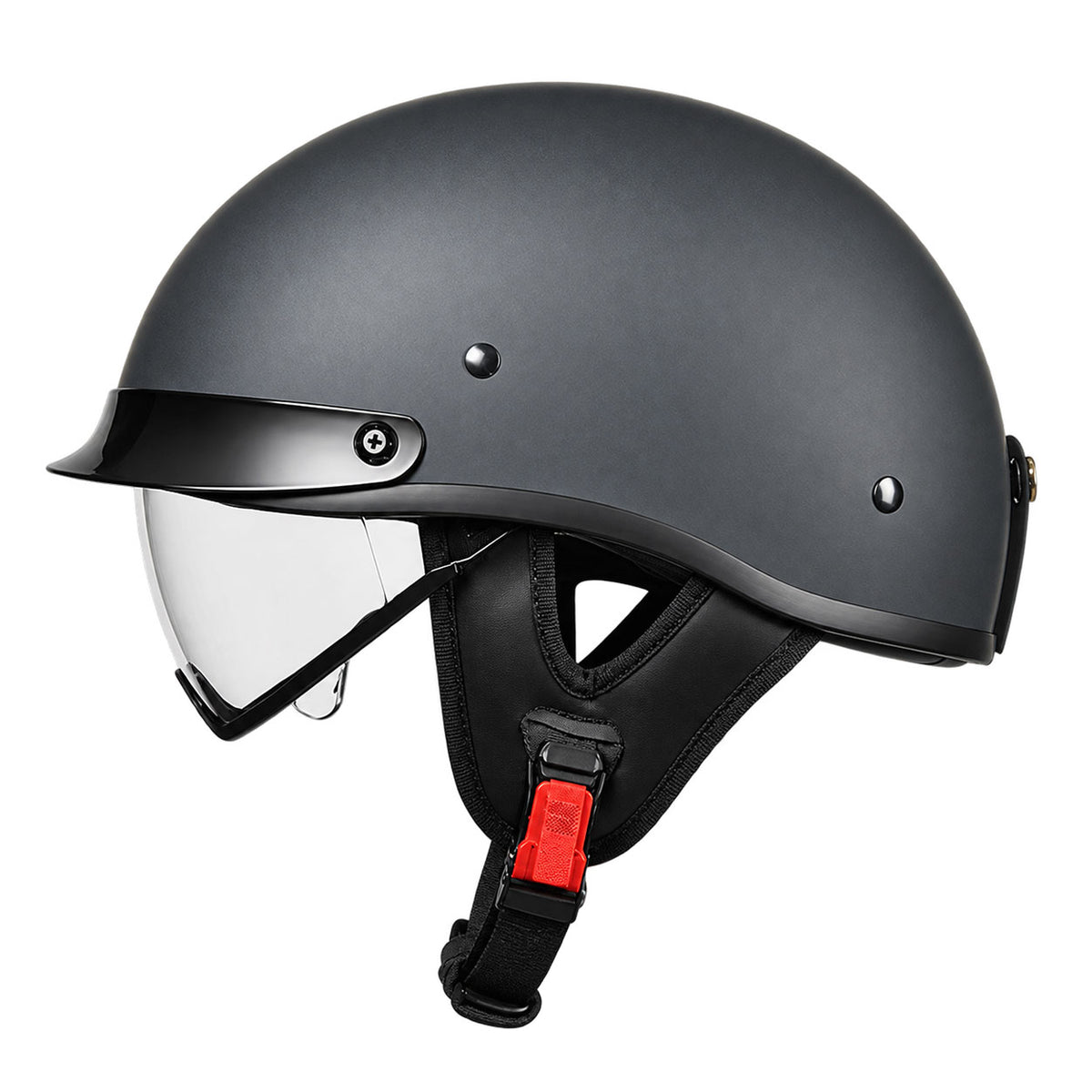 KTVMOTO Retro motorcycle scooter riding half helmet-I265
