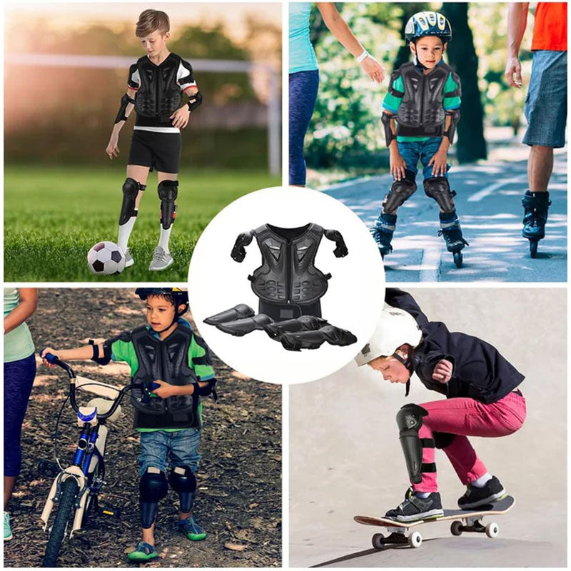 Teenager 5-piece off-road motorcycle gear set - F7