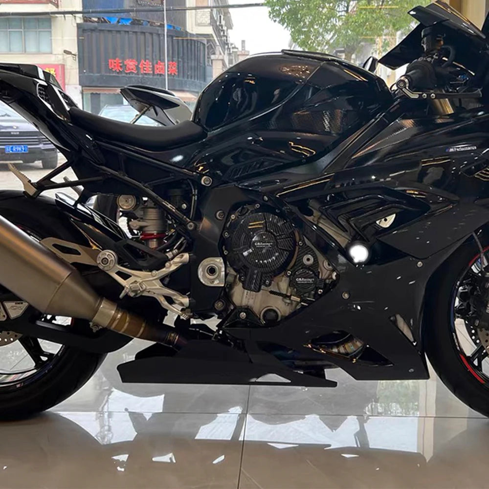 Motorcycle accessories suitable for BMW exhaust belly plate exhaust cover belly plate protection-Z04