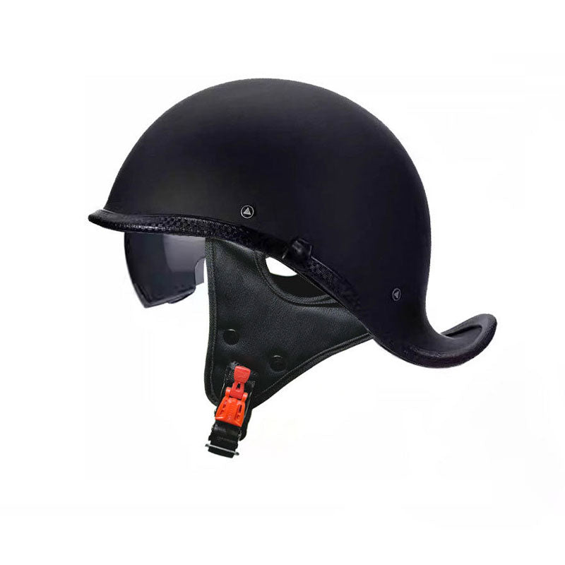Retro motorcycle half helmet-I131