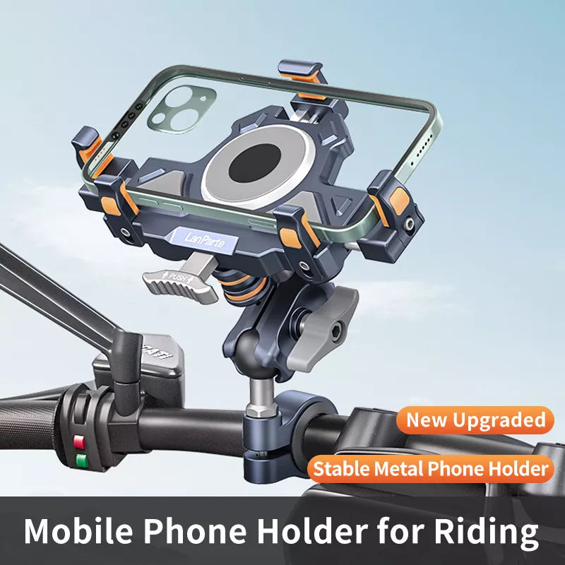 đ„Aluminum alloy double shock absorption mobile phone holder-M27