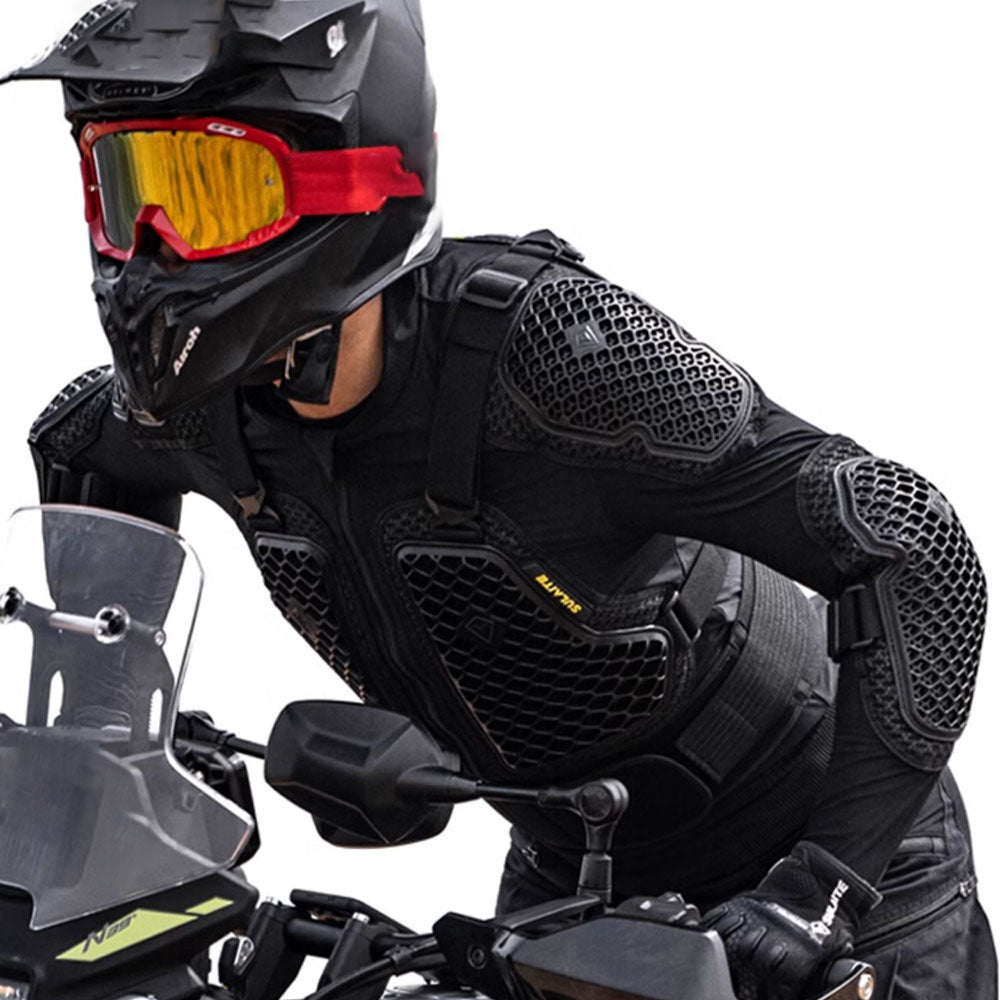 Anti-fall off-road armor chest protection motorcycle jacket-J09