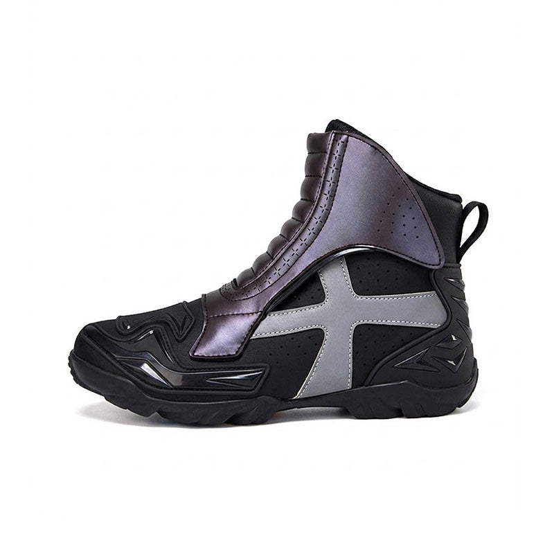 Stylish motorcycle riding boots for outdoor leisure-K123