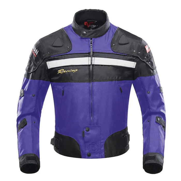 Motorcycle windproof protective riding suit CE certified all seasons-J34