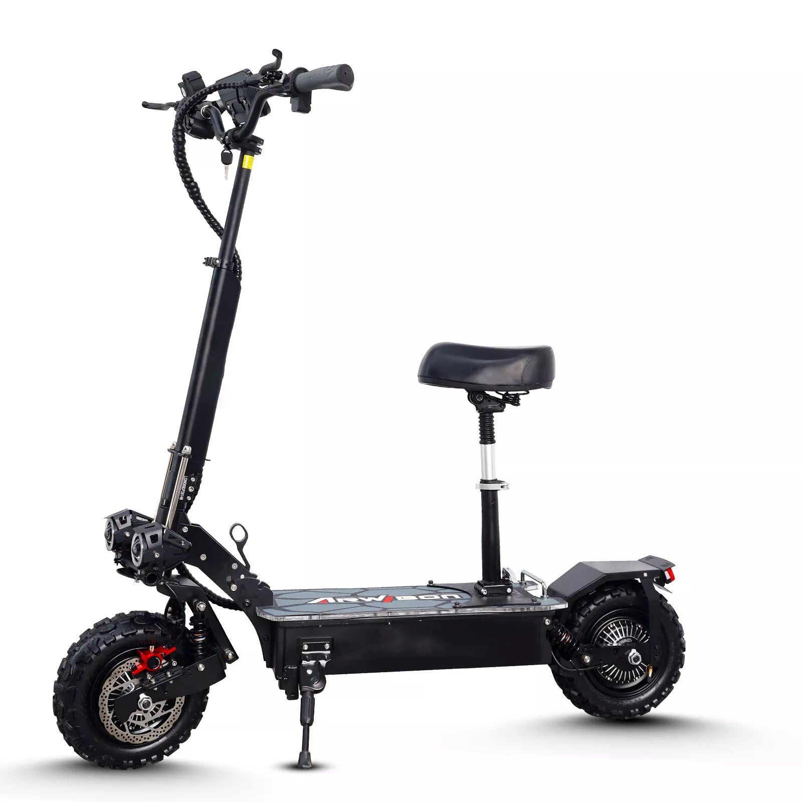 600W Dual Motor Off-Road Electric Scooter 27-Q06
