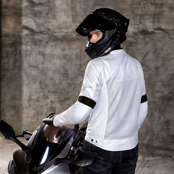 Summer mesh breathable off-road motorcycle riding jacket-JW118