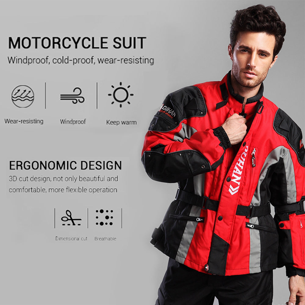 Autumn and winter cold-resistant off-road motorcycle jacket-J01