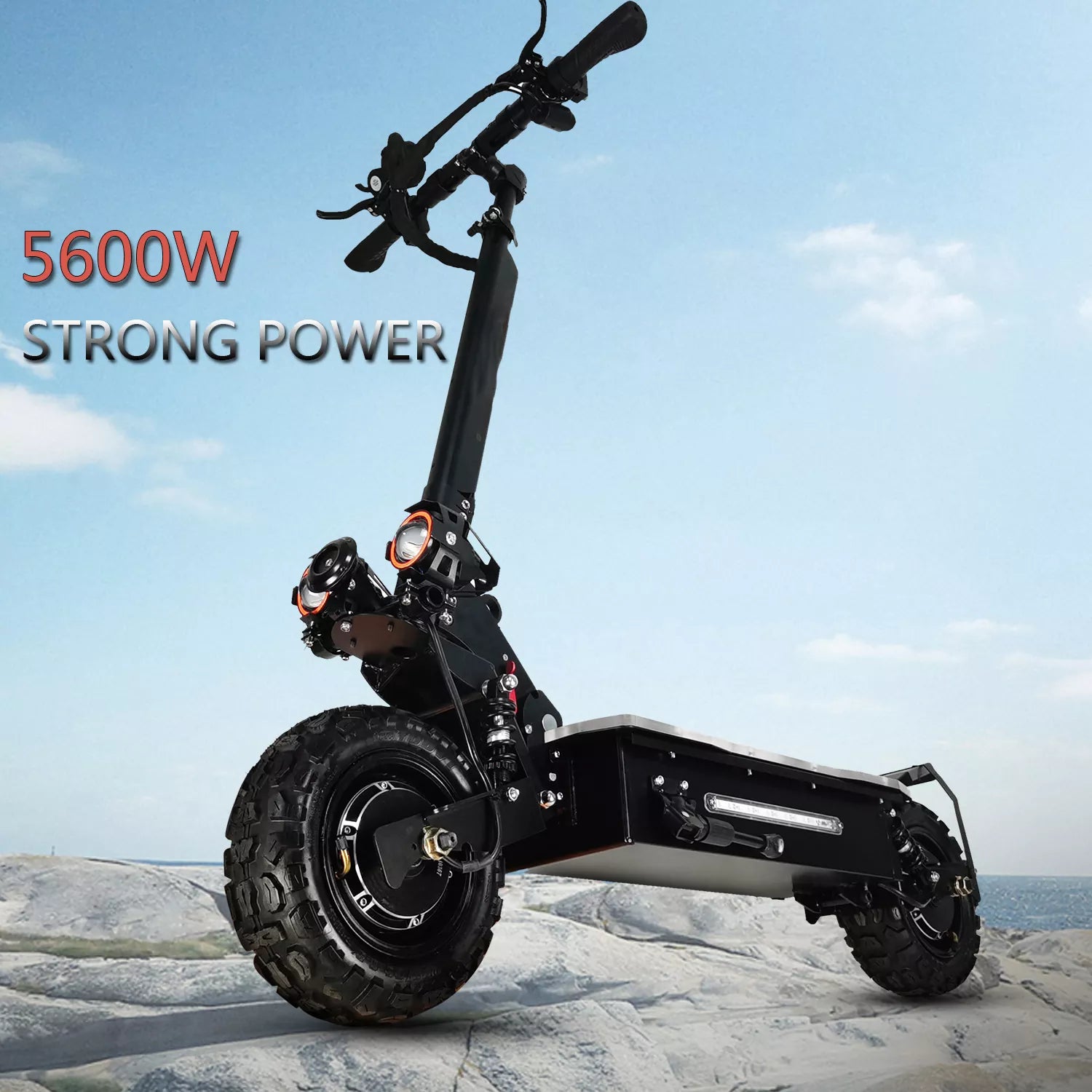 5600w dual motor powerful racing electric scooter 27AH H60V -QQ6