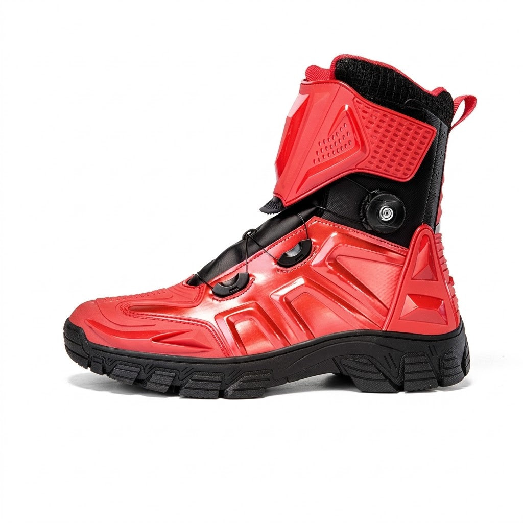 Waterproof Motorcycle Riding Boots Techwear Shoes-K44