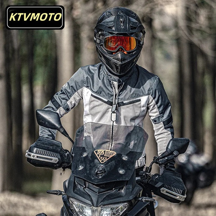 CE2 level full-body thickened protective motorcycle riding suit - J27