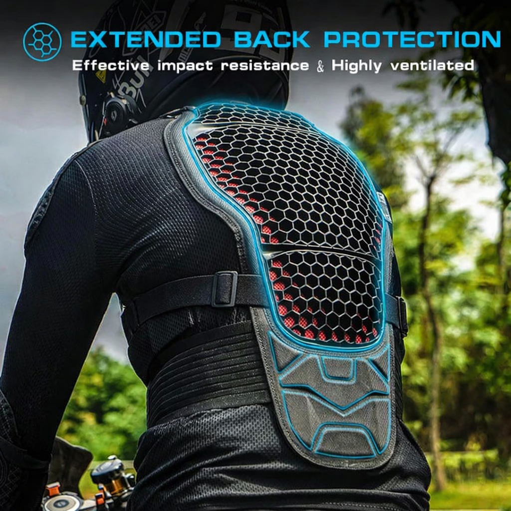 CE Level 2 Professional Spine and Chest Protection Armor – J25