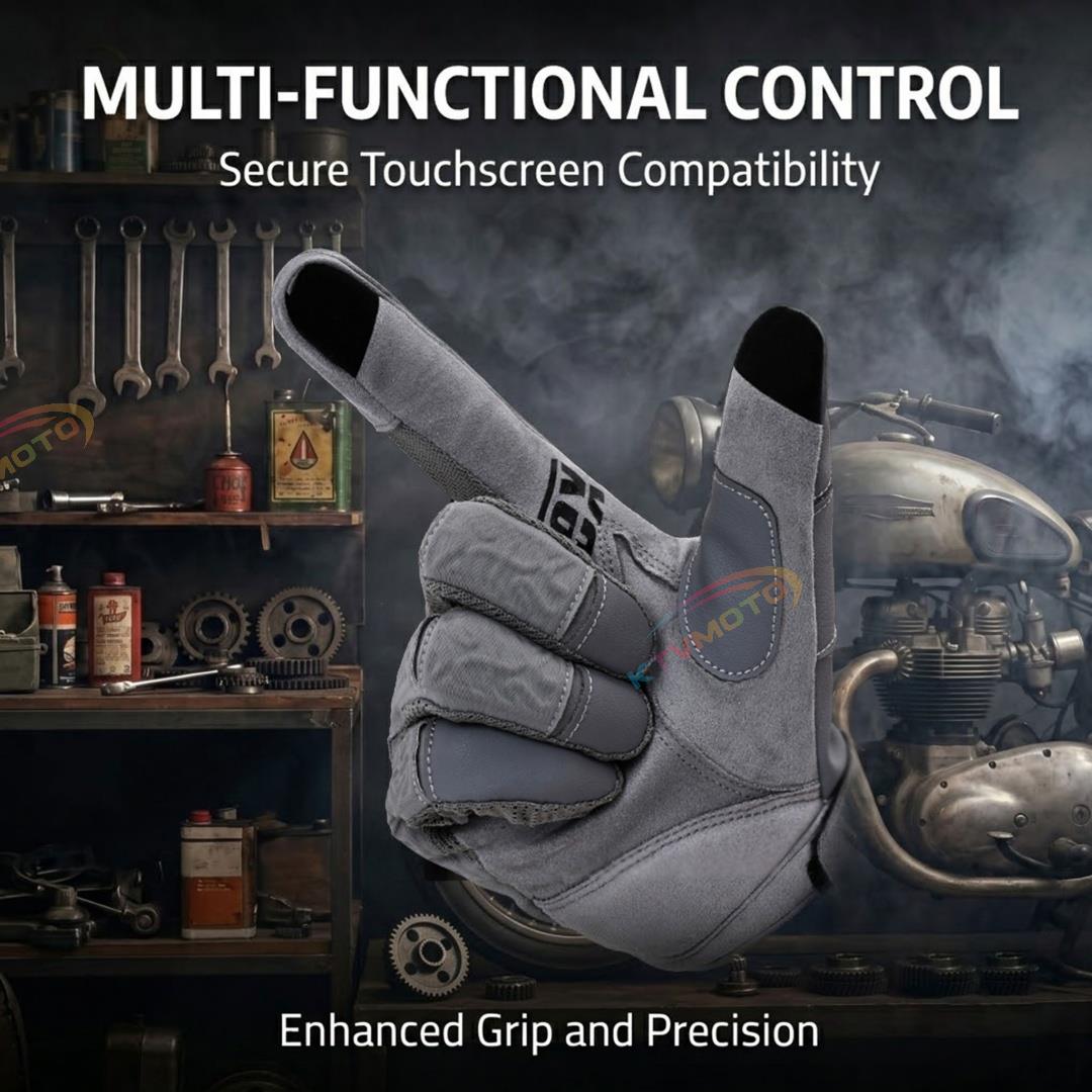 Motorcycle breathable slow rebound retro gloves-G94