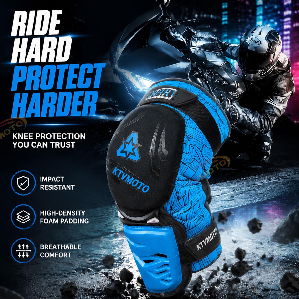 Motorcycle Off-Road Knee Guards-Y39