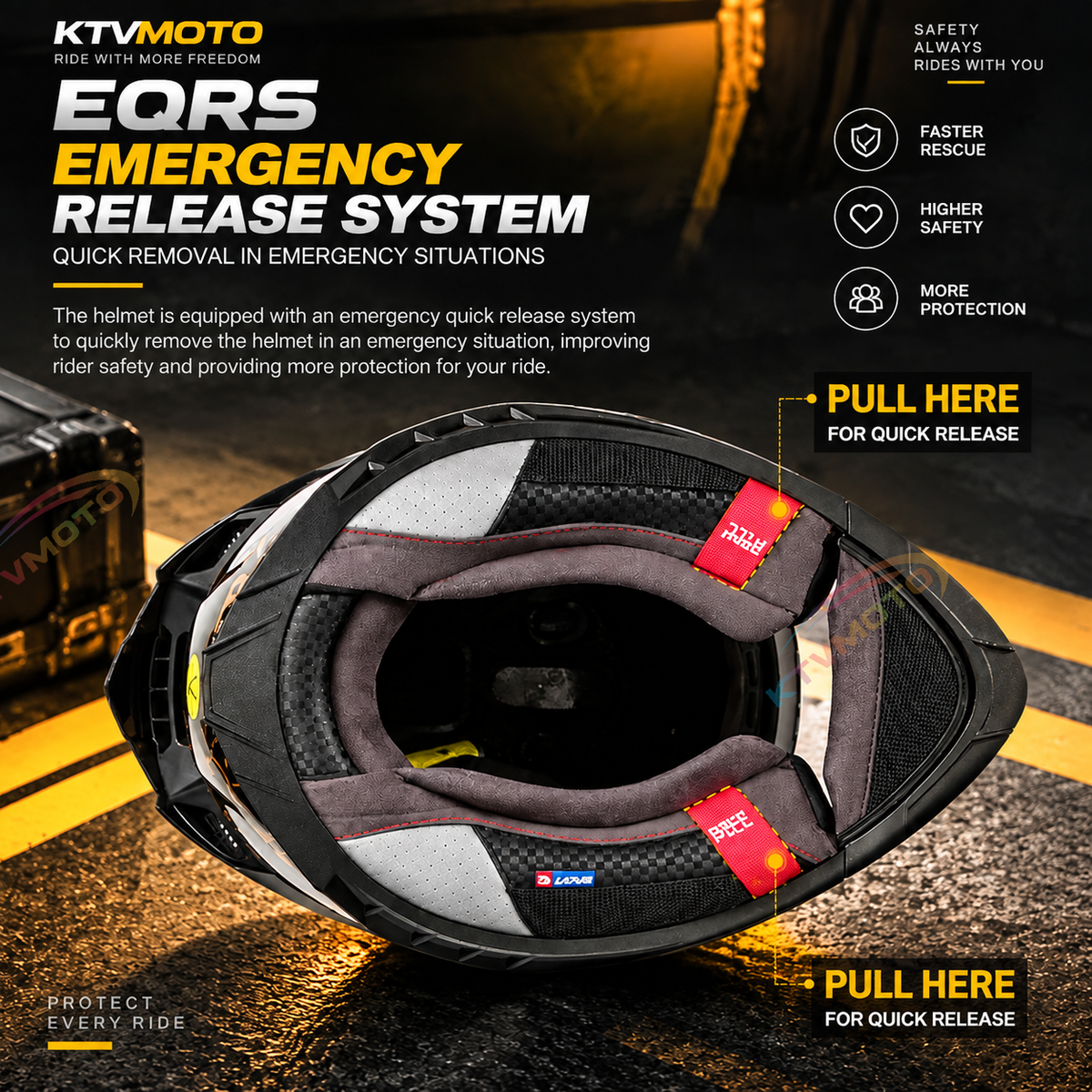 DOT-Certified Trendy Full-Face Motorcycle Helmets for Couples-I301