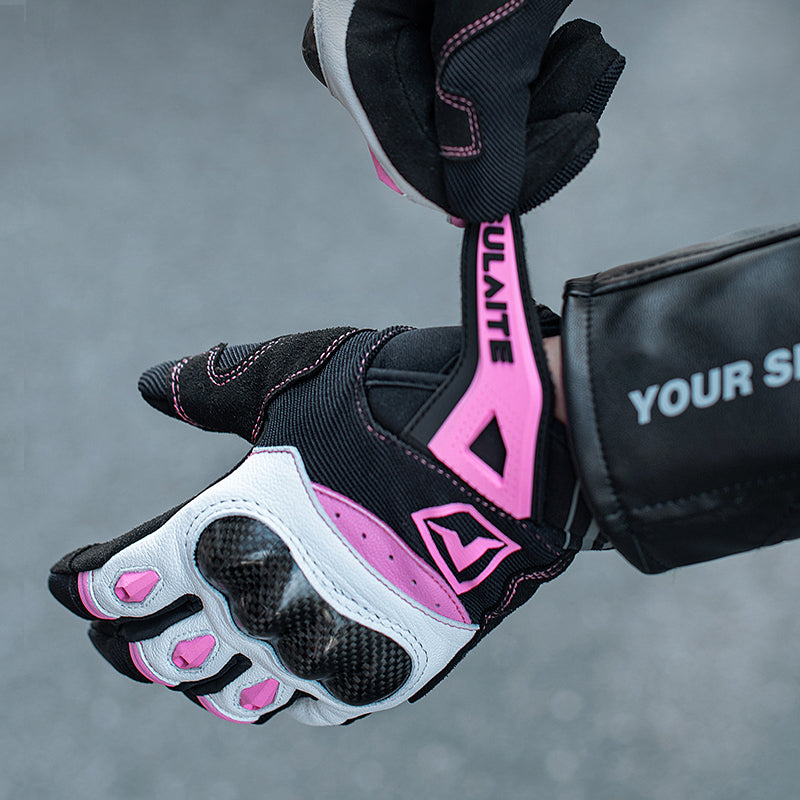 Breathable and drop-resistant carbon fiber full-finger gloves-G17