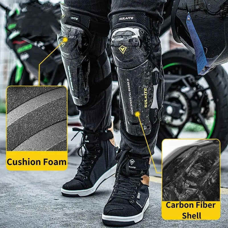 CE certified carbon fiber protective gear set - Y05