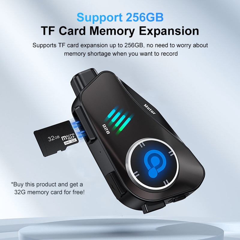 Motorcycle Wireless Camera Recorder Bluetooth Hands-free Call-L15