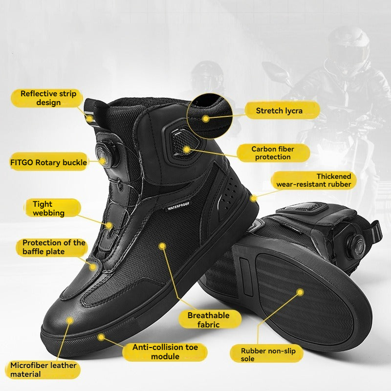 Track off-road racing shoes anti-fall wear-resistant breathable-K10