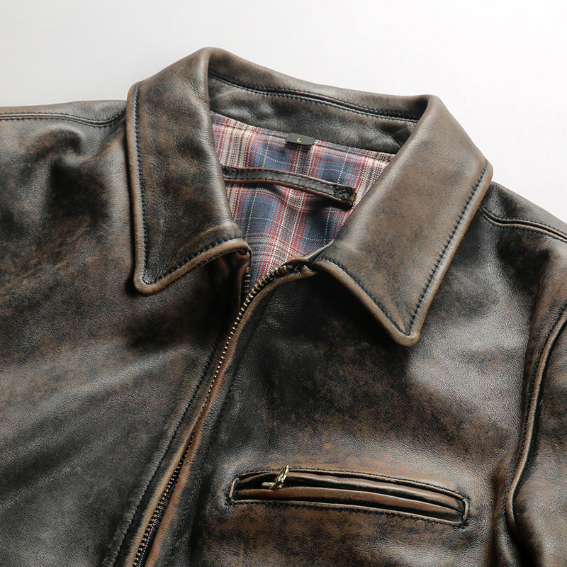 Americana Goddess 1930 Cowhide Jacket - A45
