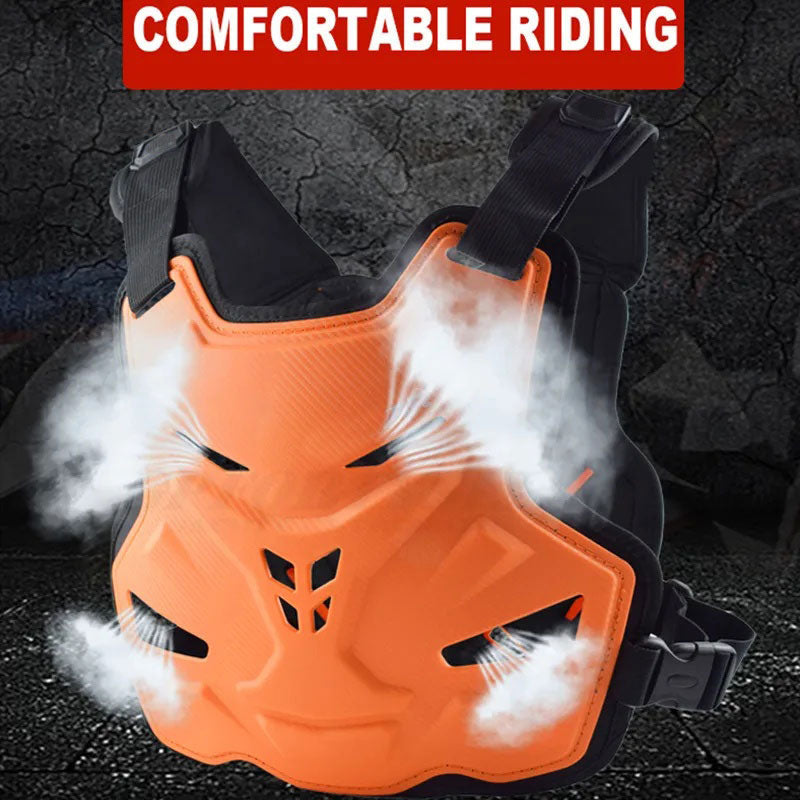 Adjustable, shock-absorbing protective vest, suitable for off-road racing-F10