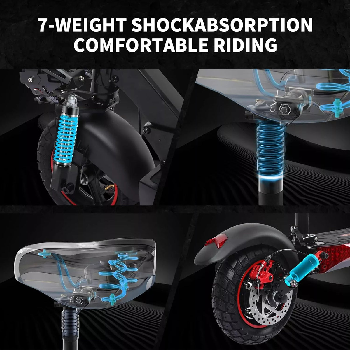 800W Electric Scooter 48v-15ah-J11