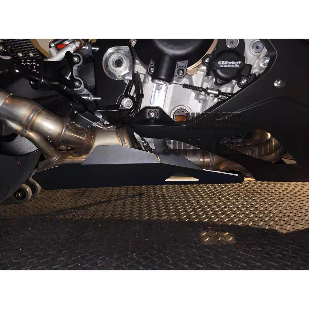 Motorcycle accessories suitable for BMW exhaust belly plate exhaust cover belly plate protection-Z04