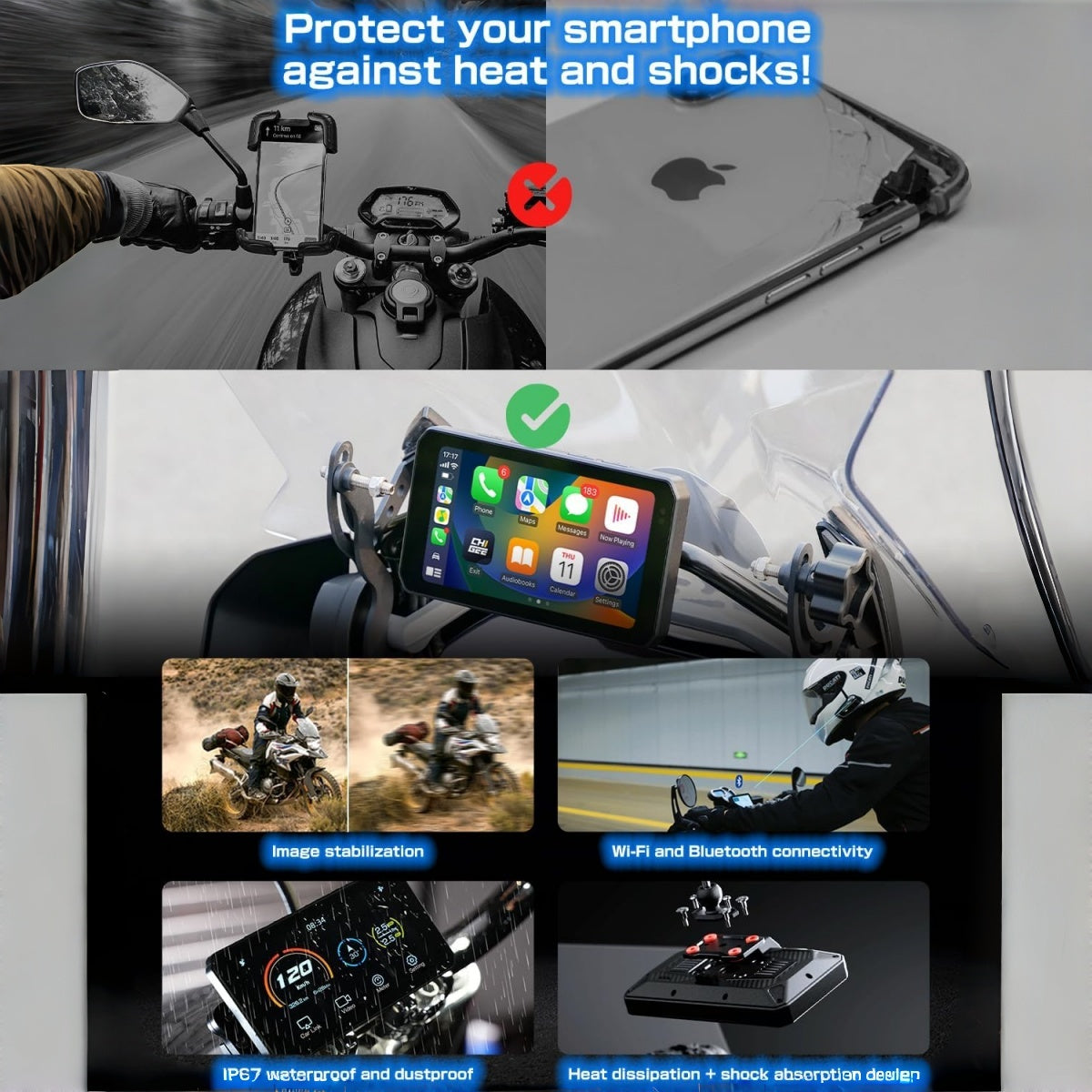 5-inch built-in GPS BSD, STARVIS HDR, IP67 waterproof, 24-hour parking mode - P11