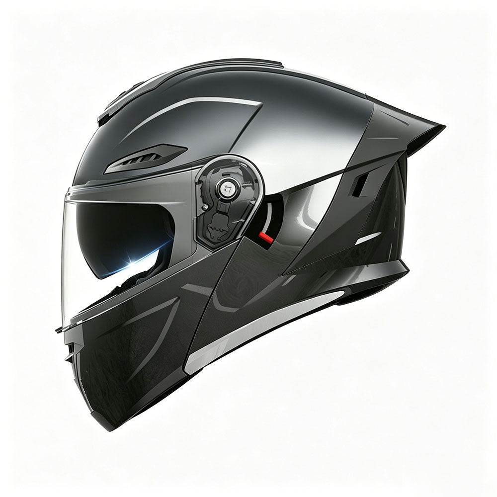Modular Motorcycle Helmet with Dual Visor-I126