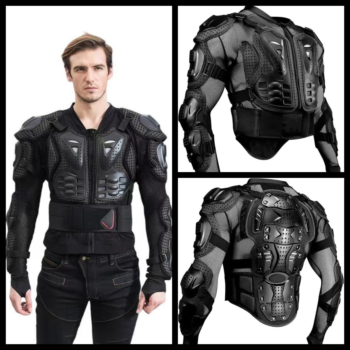 Cycling and skiing extreme sports protective armor-J06