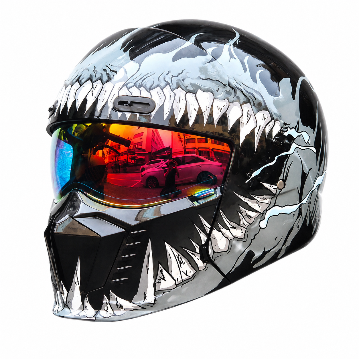 Warrior Series Scorpion Motorcycle Cruiser Full-Face Helmet-I176