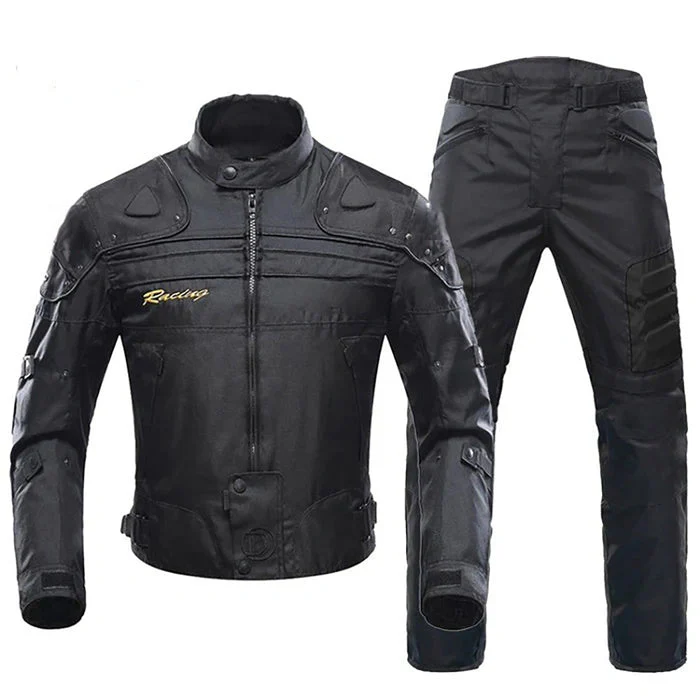 Motorcycle windproof protective riding suit CE certified all seasons-J34