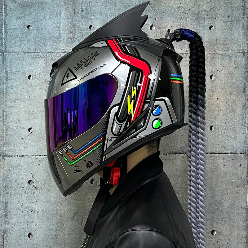 Dual-lens Bluetooth personalized helmet-I68