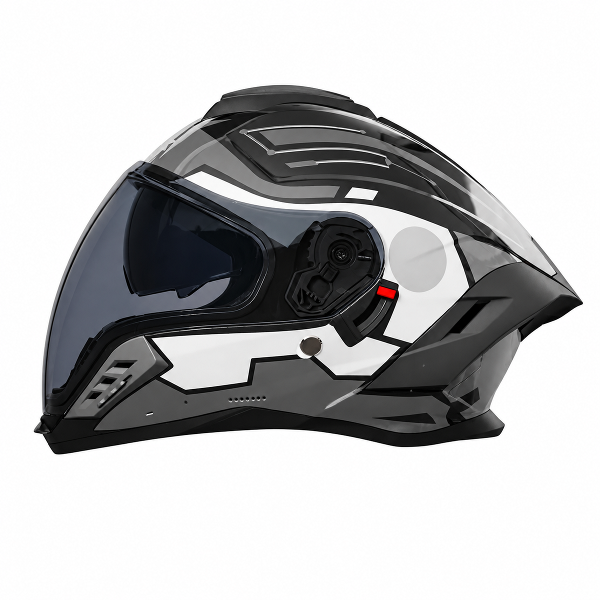 All-season full-face helmet with dual visors-I278