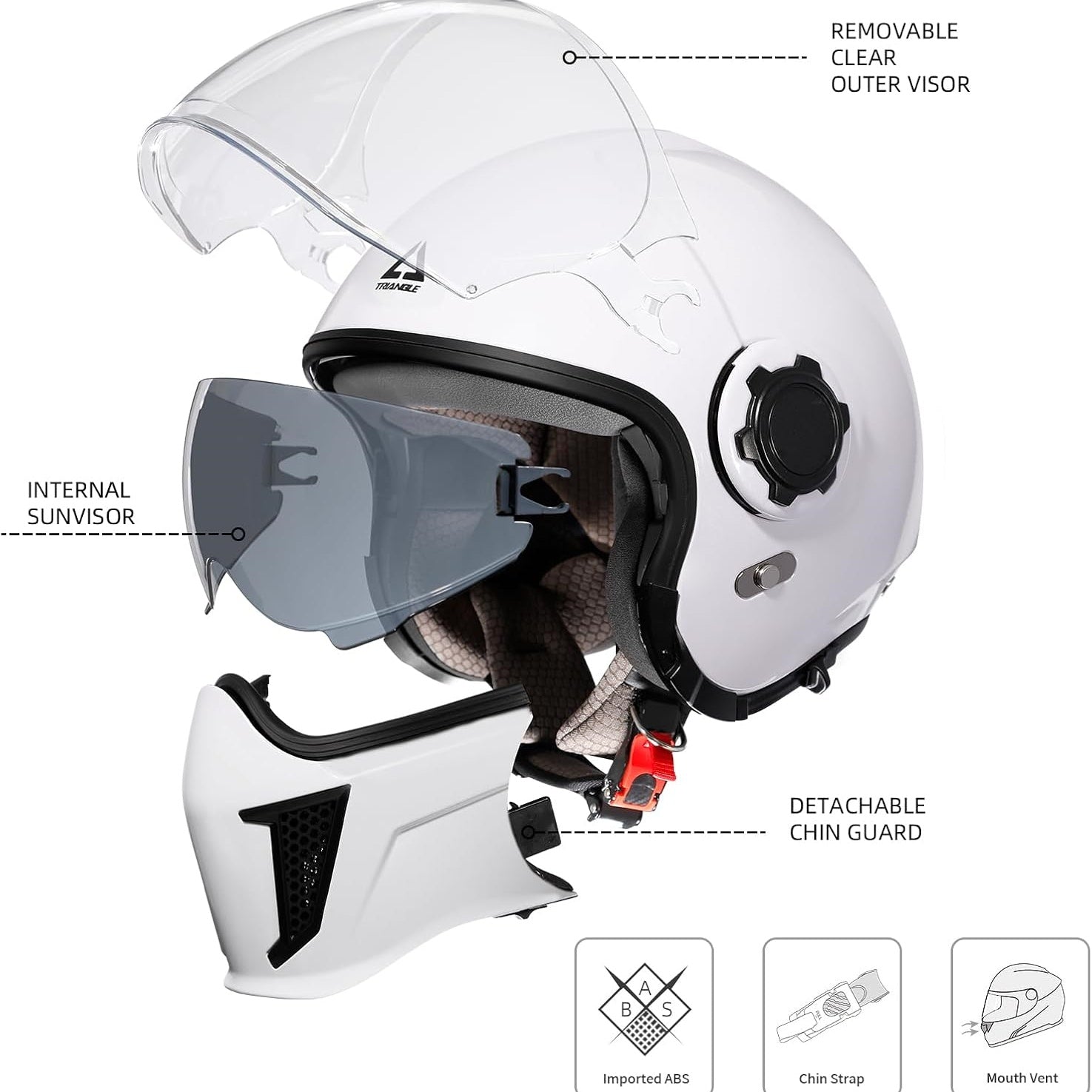 DOT Certified(S) Full Face Motocross Helmet - I01