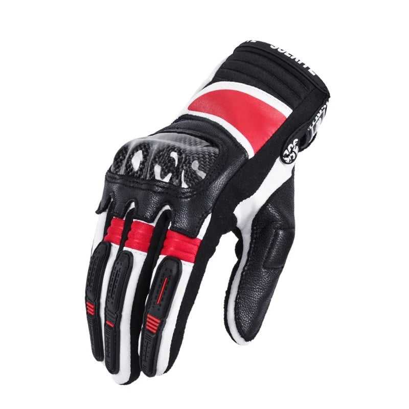 Carbon fiber full finger touch screen gloves-G14