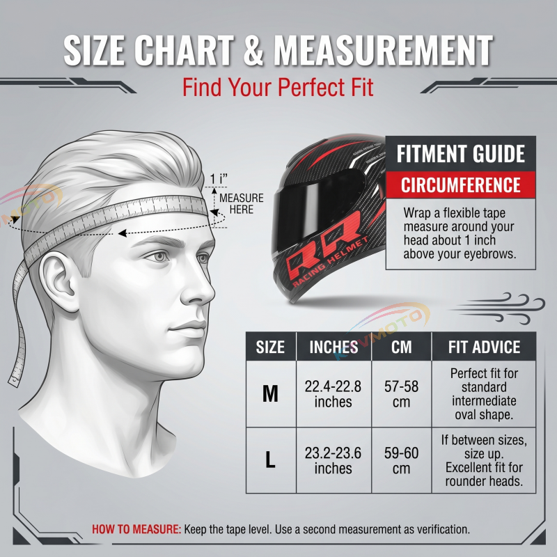 Motorcycle helmet full-face helmet-I117