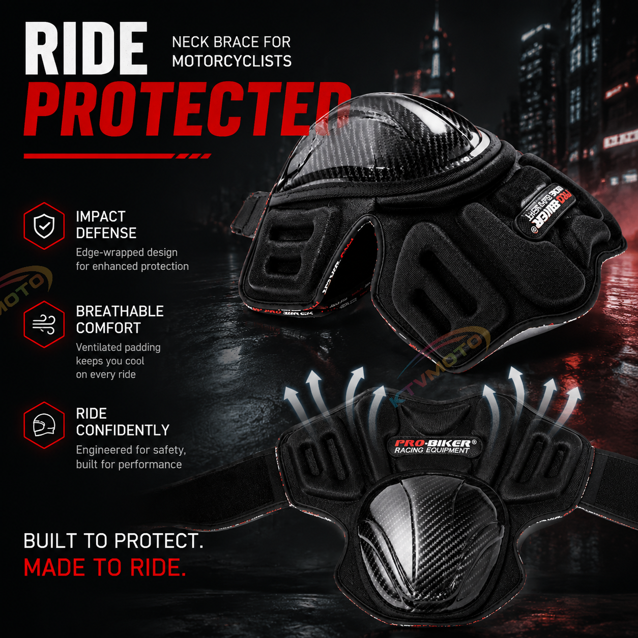 Carbon fiber motorcycle protective gear-Y55