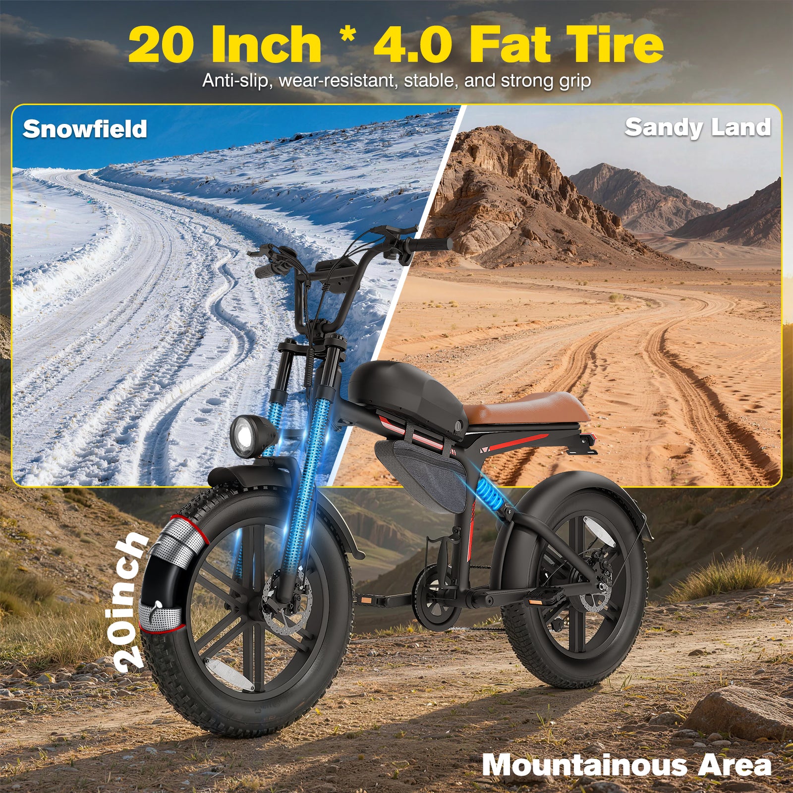 7-Speed All-Terrain Electric Bicycle – BK20